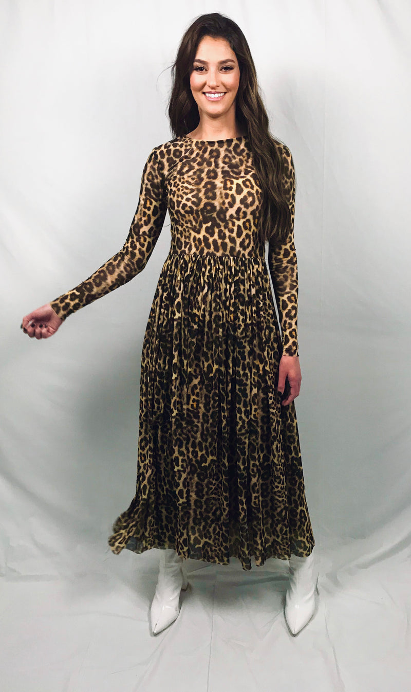 Leopard Jane Dress