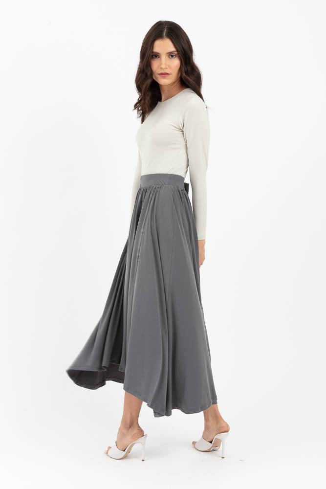 Circle Skirt - Grey