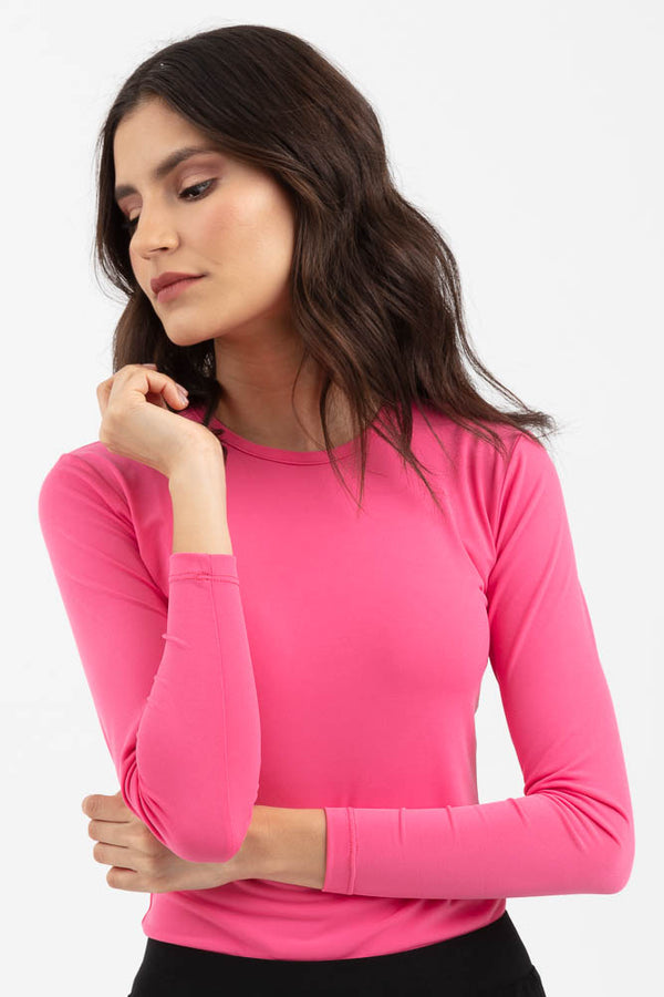 Jersey T-Shirt - Current Pink