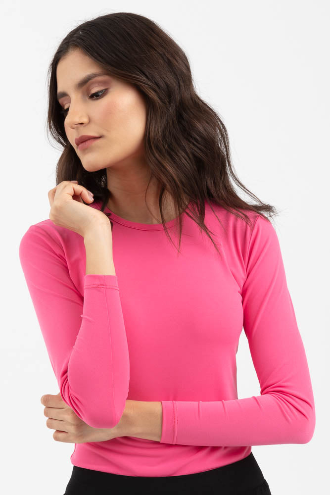 Jersey T-Shirt - Current Pink